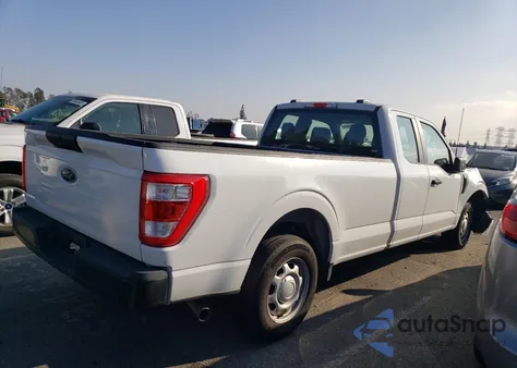 2022 Ford F150 Super Cab из США, поврежденный, VIN 1FTEX1C58NKE62137